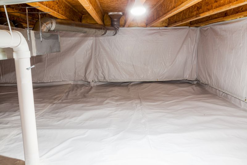 Insulated and Encapsulated Crawlspace